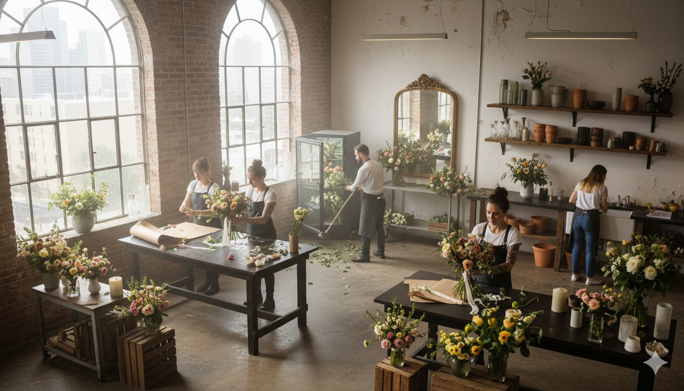 Inside the Exclusiveoboutiq floral design studio